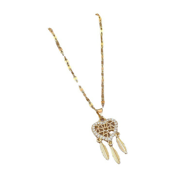 Delicate Artisan Gold Necklace