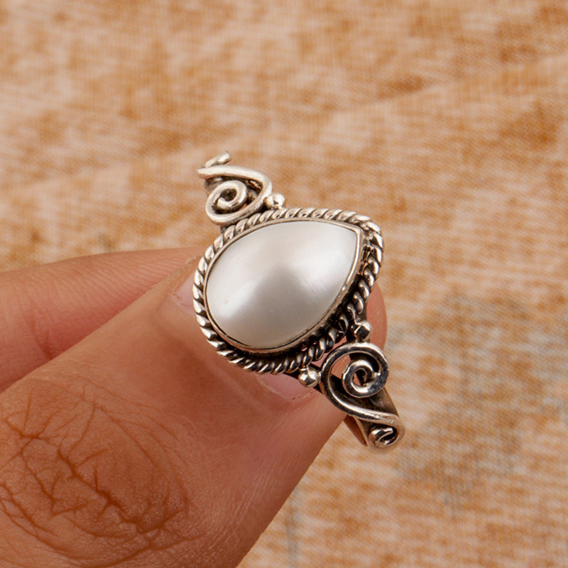 Vintage Handmade Pearl Ring
