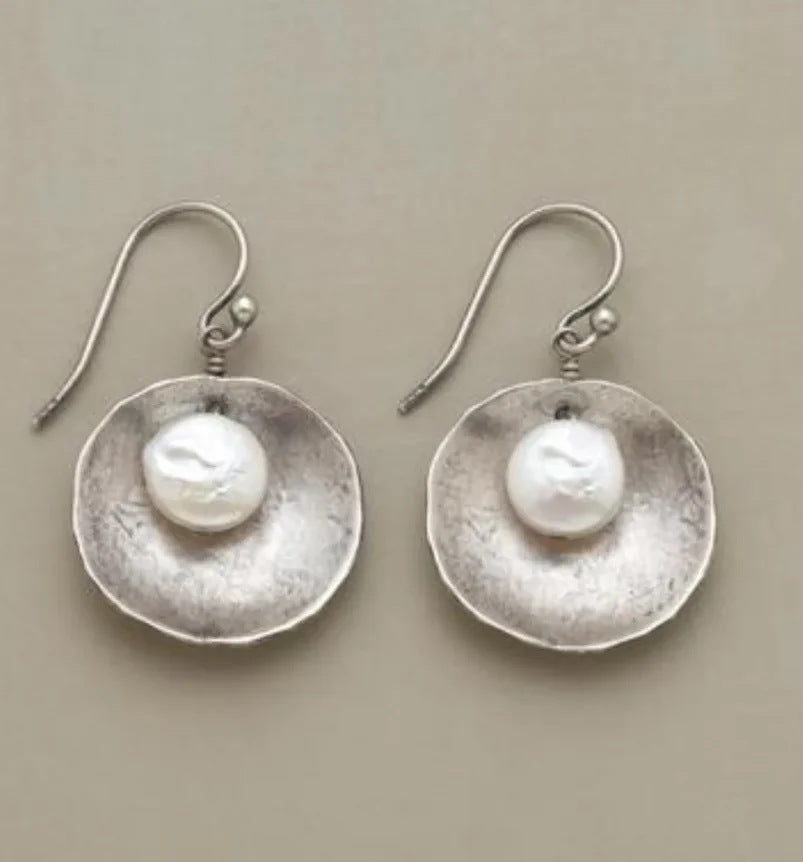 Classic Silver Earring with Timeless Appeal