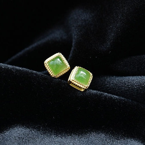 Delicate Artisan Gold Earring