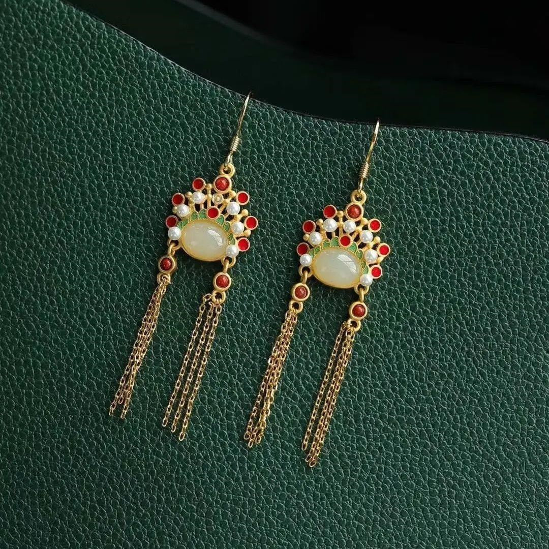 Delicate Artisan Silver Earring