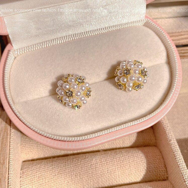 Delicate Artisan Pearl Earring
