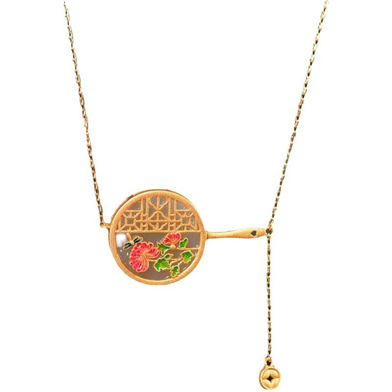 Delicate Artisan Silver Necklace