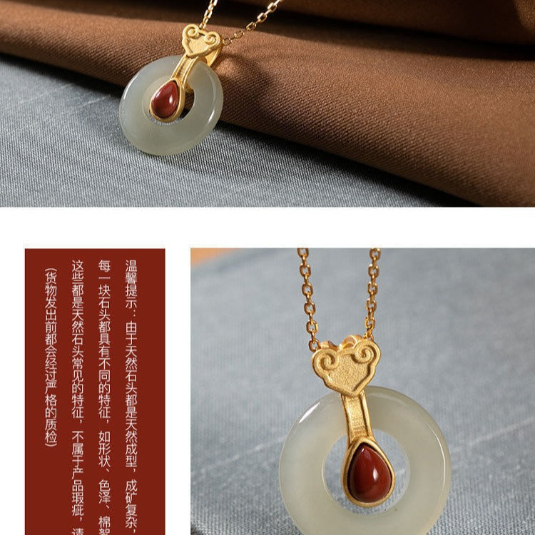 Delicate Artisan Silver Pendant