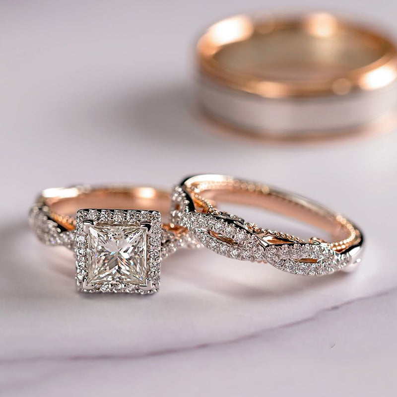 Vintage Handmade Gold Set