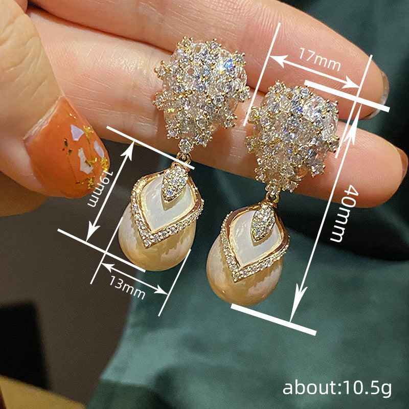 Vintage Handmade Pearl Earring
