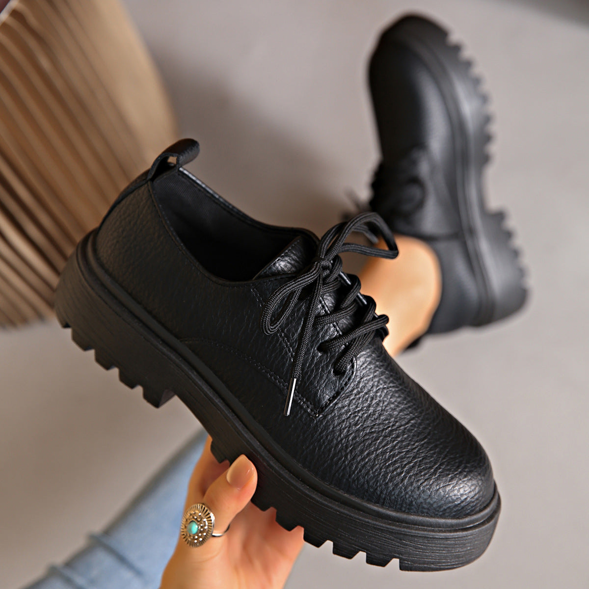 Classic Orthopedic Shoes with Timeless Style