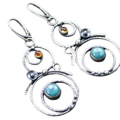 Romantic Silver Earring for Special Moments