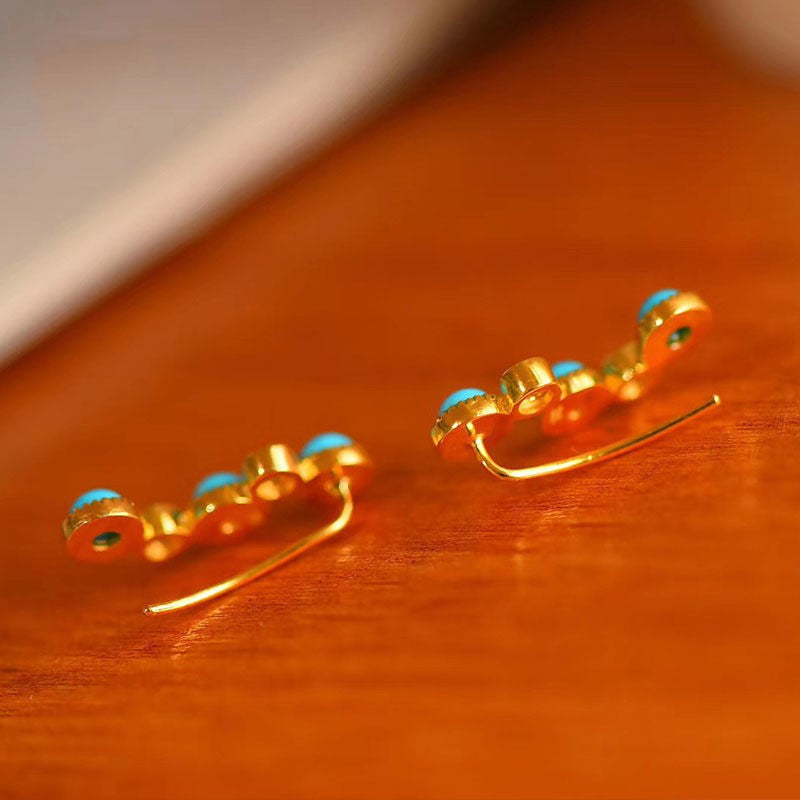Beautiful Silver Earring with Unique Style