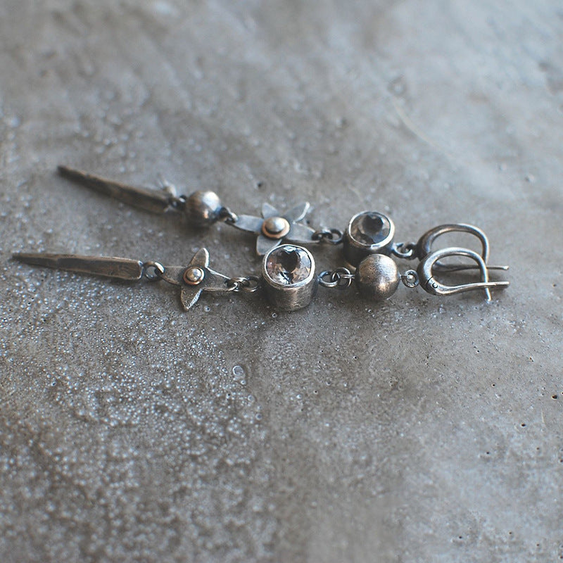 Beautiful Silver Earring with Unique Style