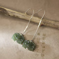 Vintage Handmade Silver Earring