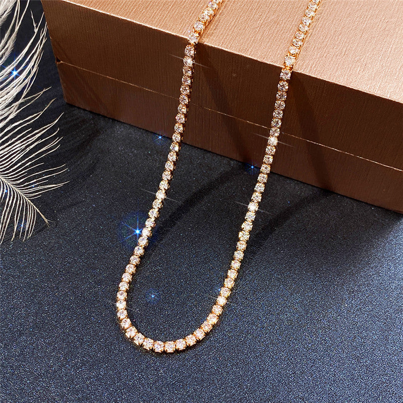 Vintage Handmade Gold Necklace