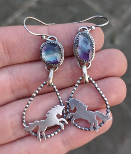 Vintage Handmade Earring