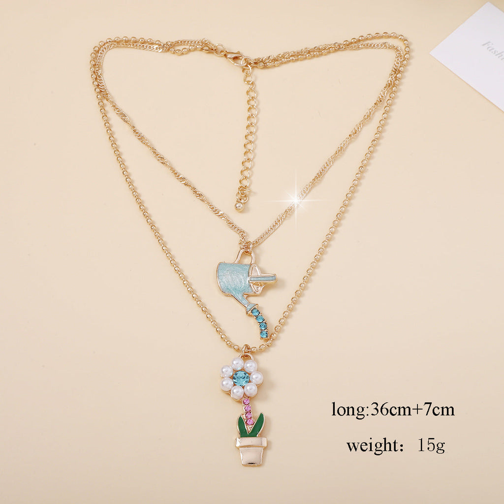 Vintage Handmade Pearl Necklace