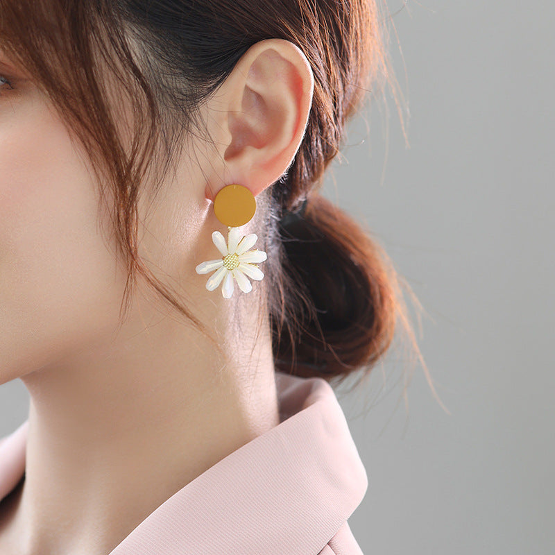 Delicate Artisan Silver Earring