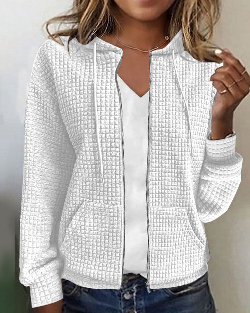 KS | Structured jacket with zipper