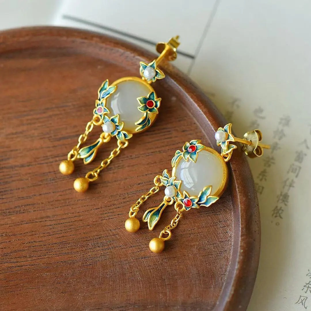 Delicate Artisan Silver Earring