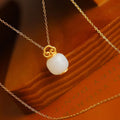 Vintage Handmade Gold Pendant