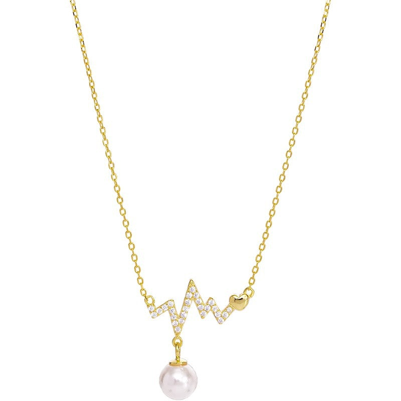 Delicate Artisan Pearl Necklace