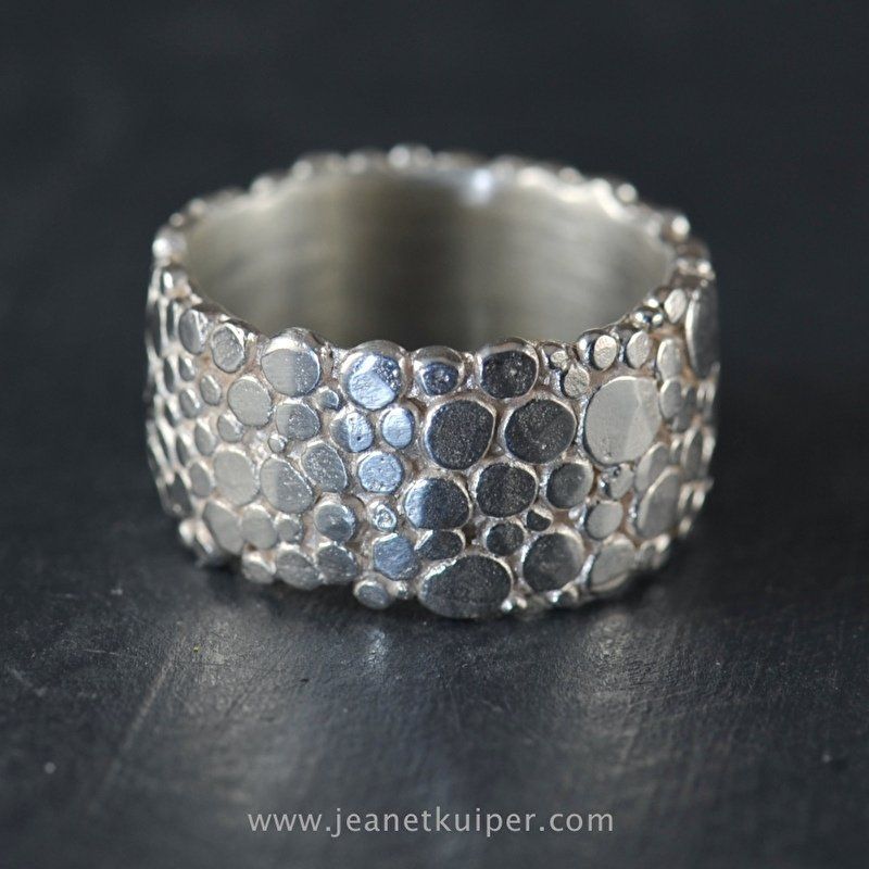 Delicate Artisan Silver Ring