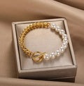 Beautiful Pearl Bracelet with Unique Style
