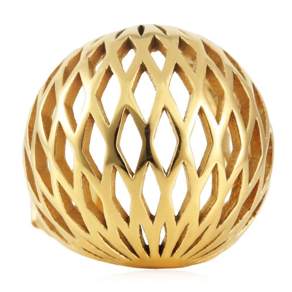 Vintage Handmade Gold Earring