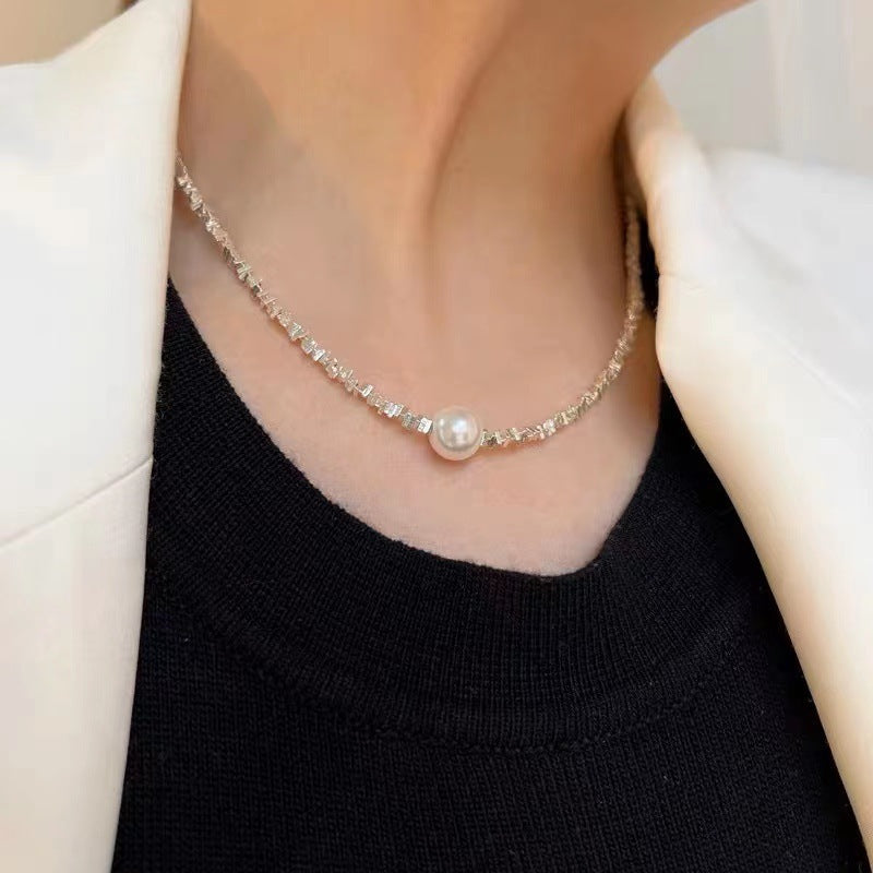 Vintage Handmade Silver Necklace