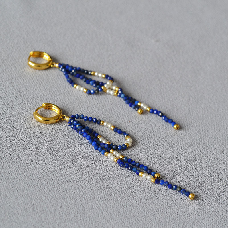 Delicate Artisan Pearl Earring