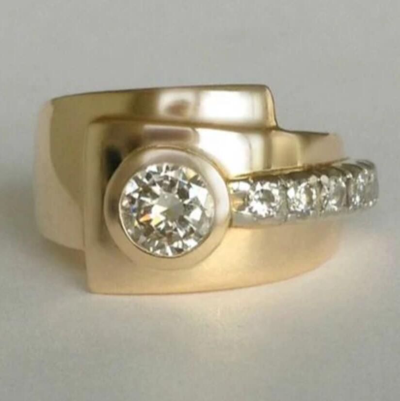 Vintage Handmade Gold Ring