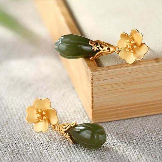 Vintage Handmade Silver Earring