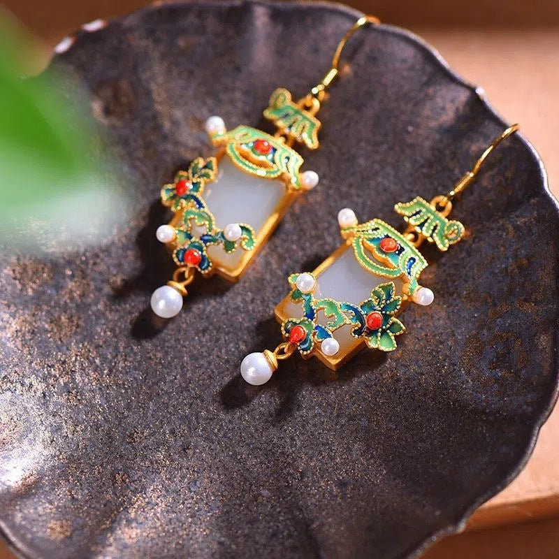 Delicate Artisan Silver Earring
