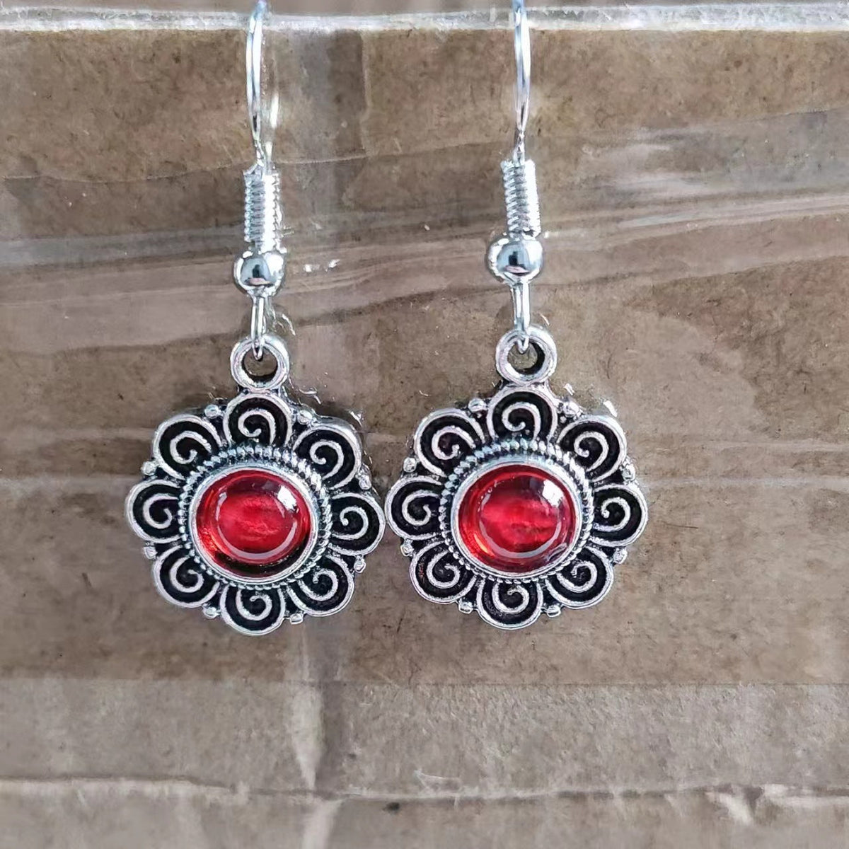 Delicate Artisan Silver Earring