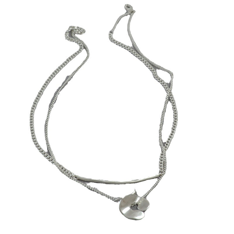 Romantic Silver Necklace for Special Moments