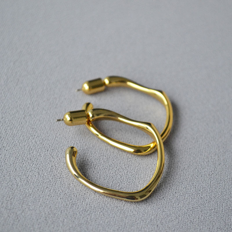 Delicate Artisan Silver Earring