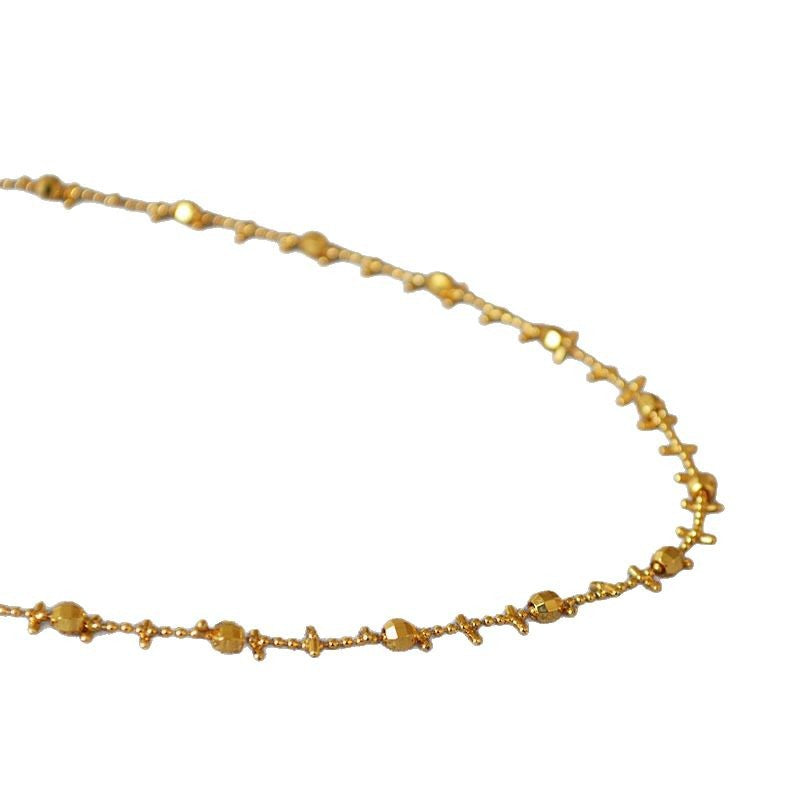 Delicate Artisan Gold Necklace