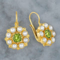 Vintage Handmade Gold Earring