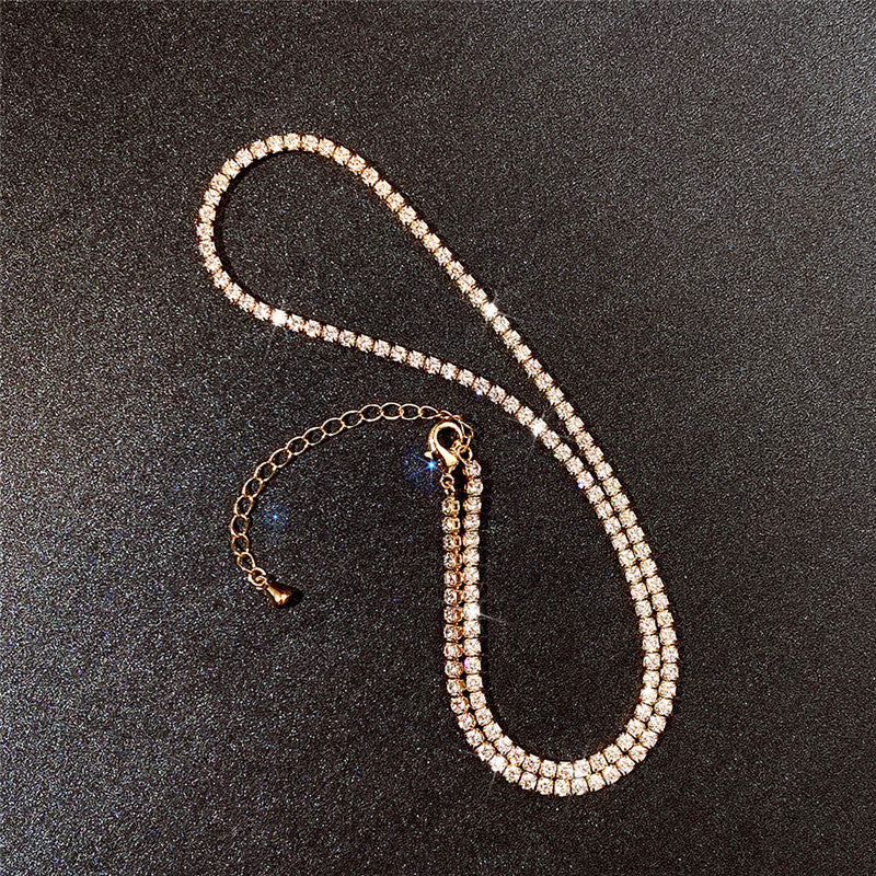 Vintage Handmade Gold Necklace