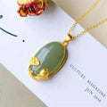 Delicate Artisan Gold Pendant