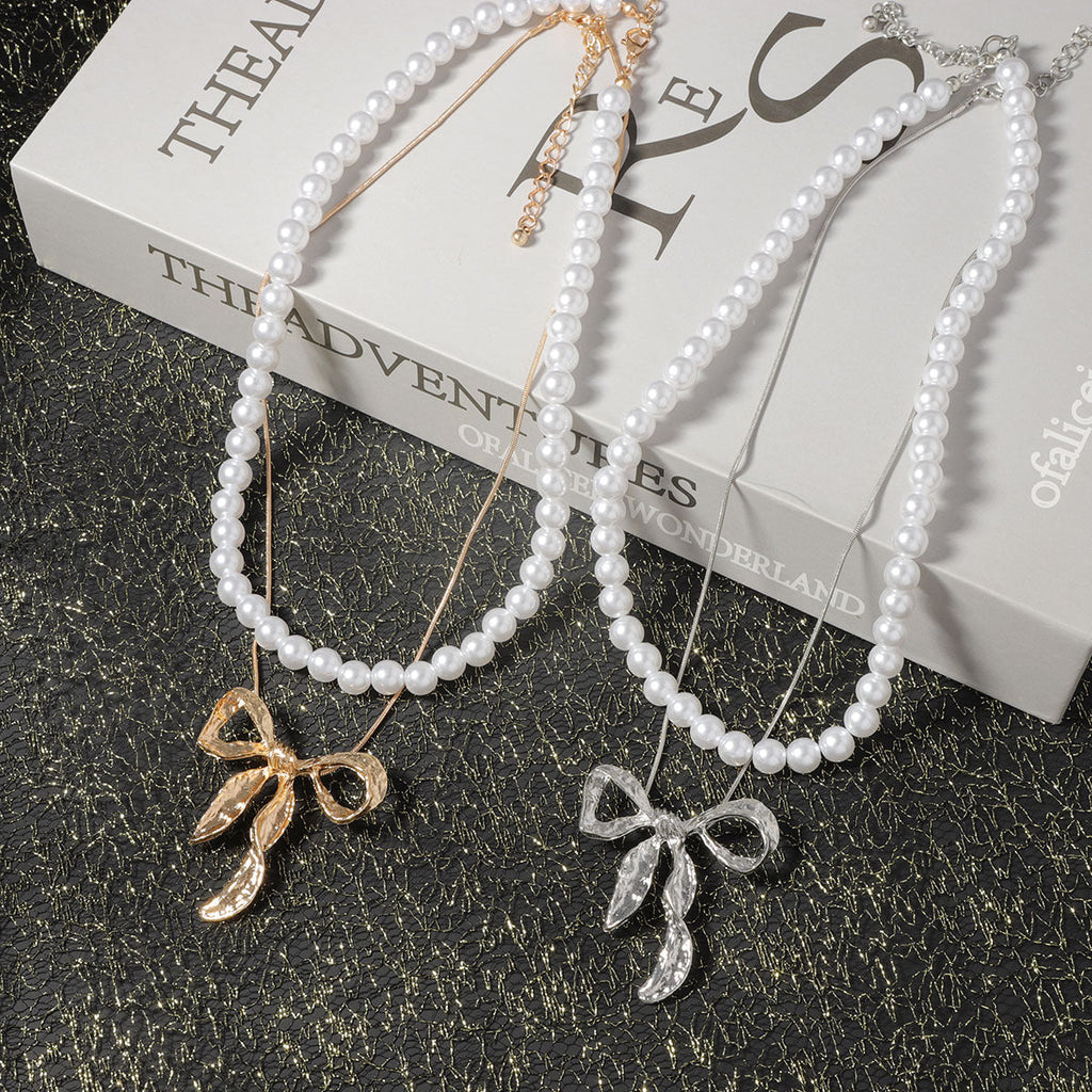 Vintage Handmade Pearl Necklace