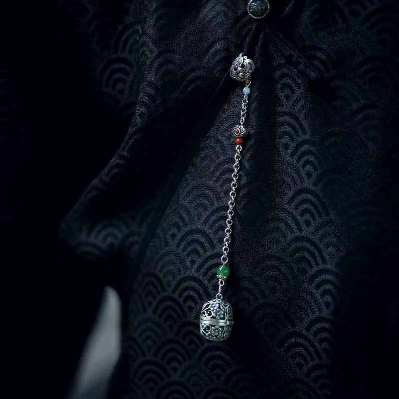 Delicate Artisan Silver Pendant