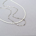 Romantic Silver Necklace for Special Moments