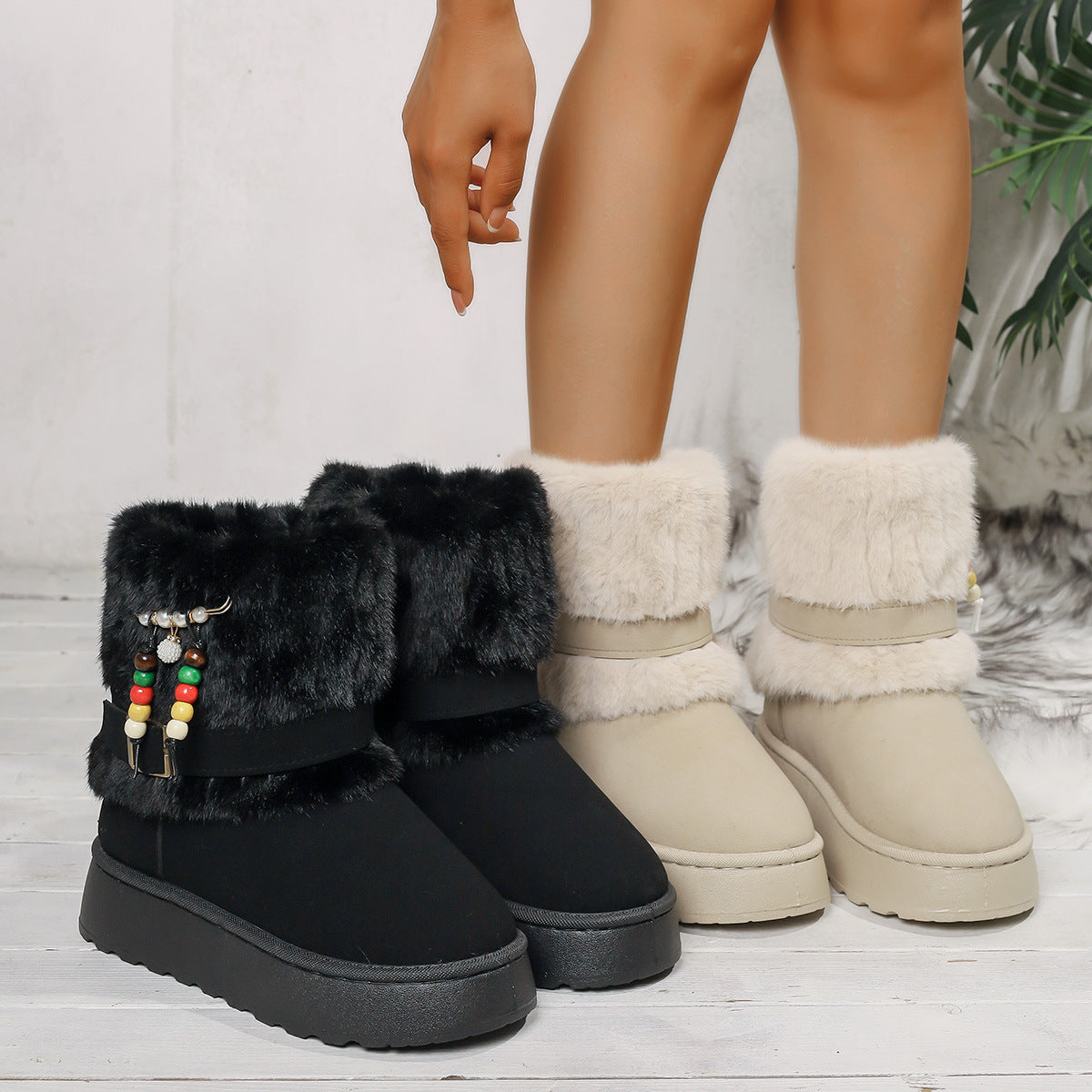Classic Orthopedic Boots with Timeless Style