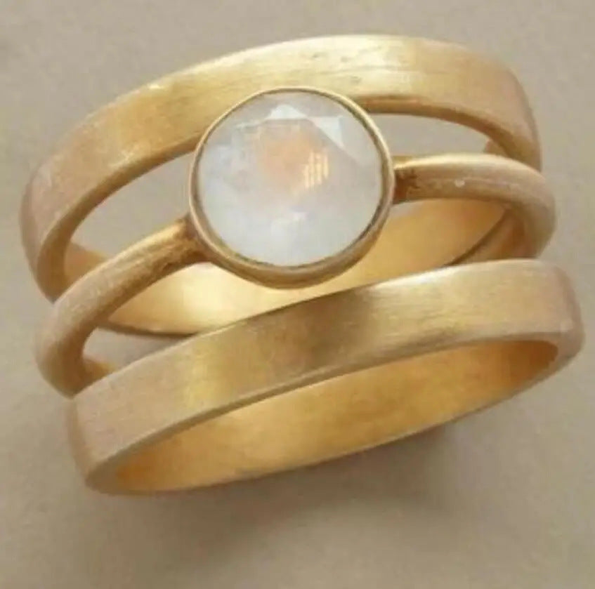 Vintage Handmade Gold Ring