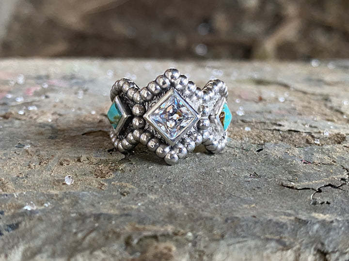 Beautiful Silver Ring with Unique Style