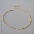 Delicate Artisan Gold Necklace