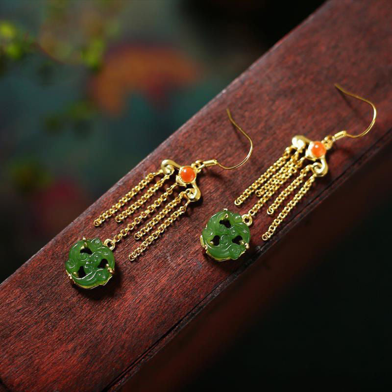 Delicate Artisan Silver Earring