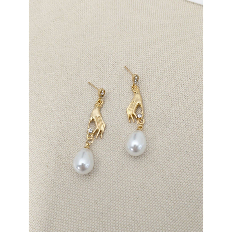 Vintage Handmade Pearl Earring