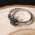 Delicate Artisan Silver Ring