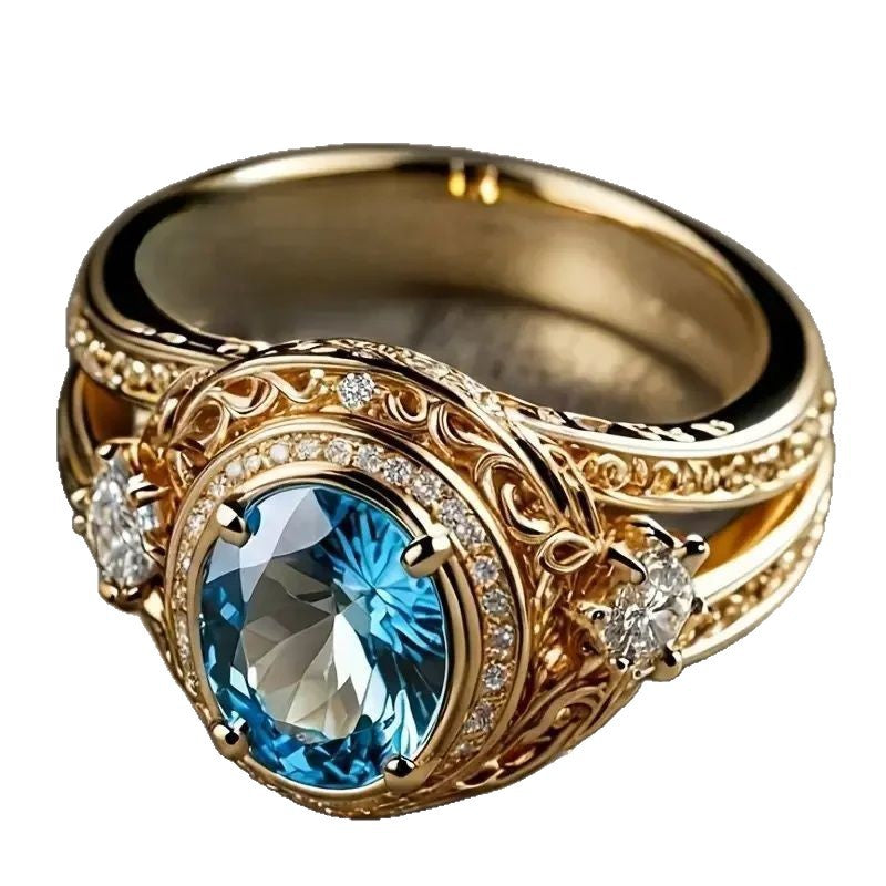 Classic Gold Ring with Timeless Appeal