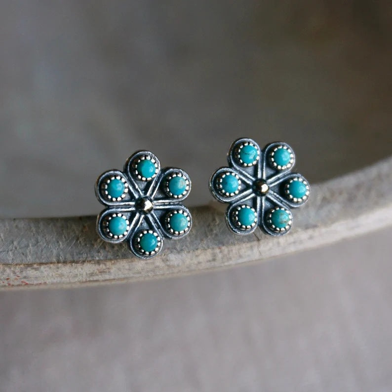 Delicate Artisan Silver Earring
